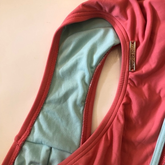 Vince Camuto Cutout Contrast Binding Monokini One Piece Swimsuit Size S - Picture 6 of 15